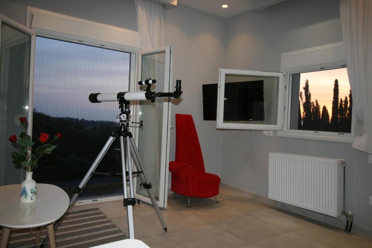 Corfu Luxury Apartment, Tranquility, Mountain & Sea Views Ájos Górdios Eksteriør bilde