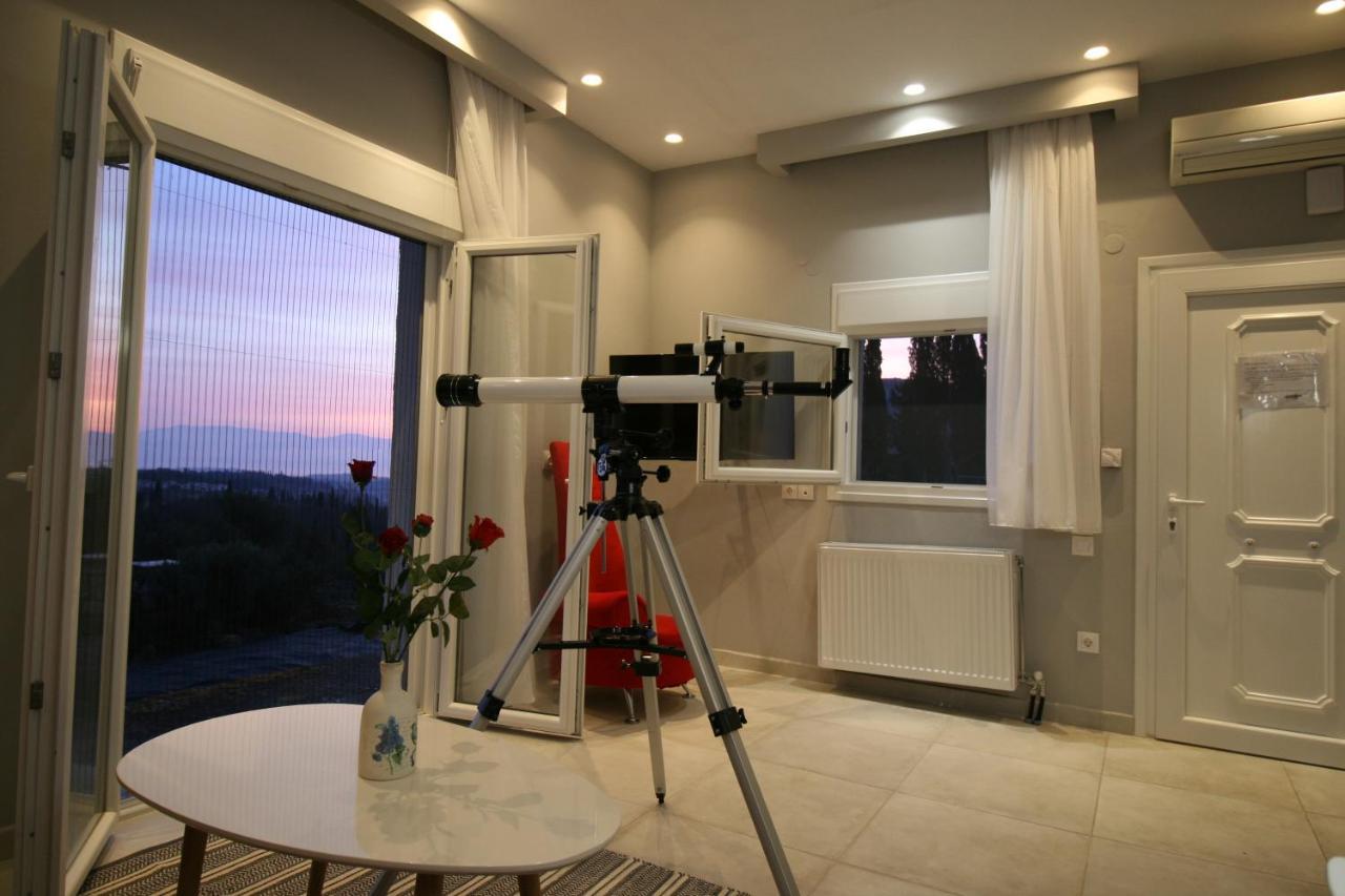 Corfu Luxury Apartment, Tranquility, Mountain & Sea Views Ájos Górdios Eksteriør bilde