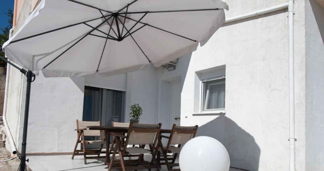 Corfu Luxury Apartment, Tranquility, Mountain & Sea Views Ájos Górdios Eksteriør bilde